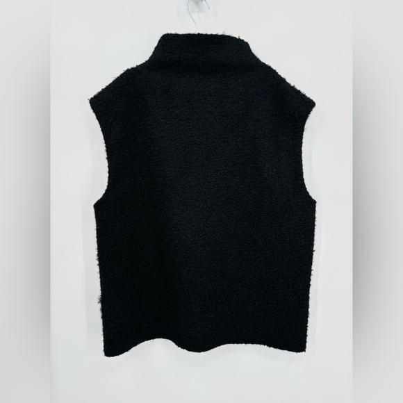 Zara textured sweater vest in BLACK - Picture 5 of 5